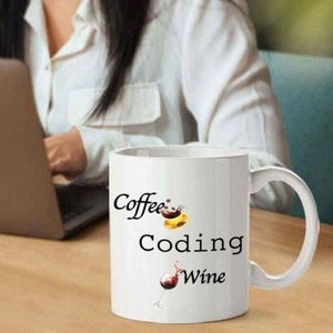 Gift for Coders, Coding Mug, Medical Coder Gifts, Software Engineer Gifts, Medical Coder, Gifts for Computer Coders, Programmer Gift