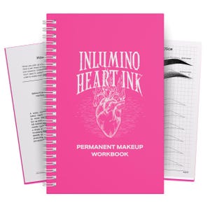 PMU Practice Workbook – Brow, Lip & Eyeliner Training