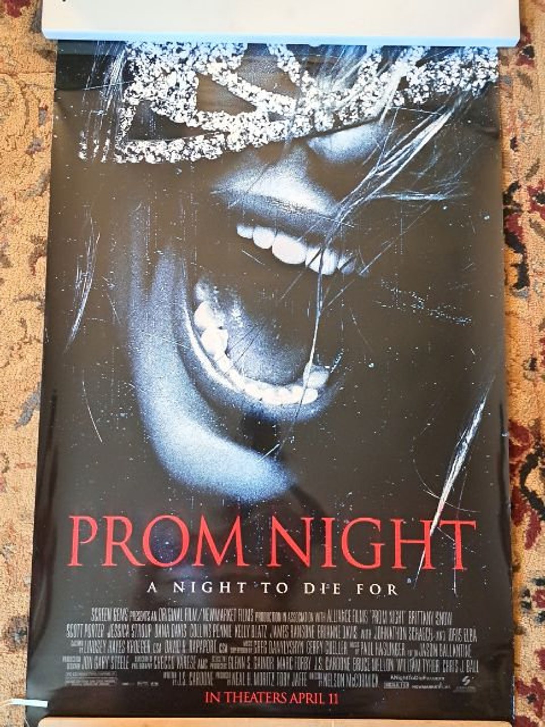 PROM NIGHT Movie Poster Etsy