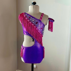 CLEARANCE: Custom Jazz Dance Costume Size child 6/7 S/M Ready to Ship