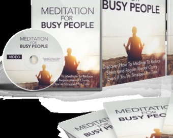 Meditationskurs für Vielbeschäftigte