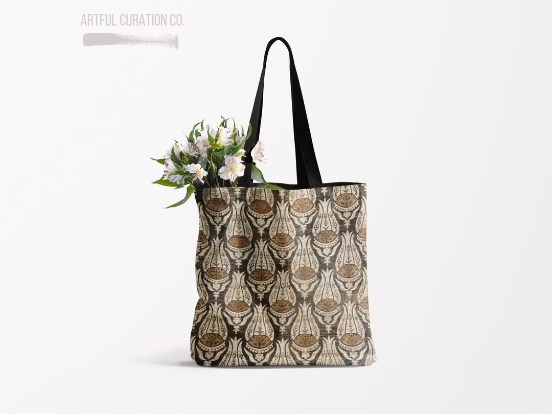 Tote Bag Luxury Tapestry Fabric Blue William Morris Design main image 0