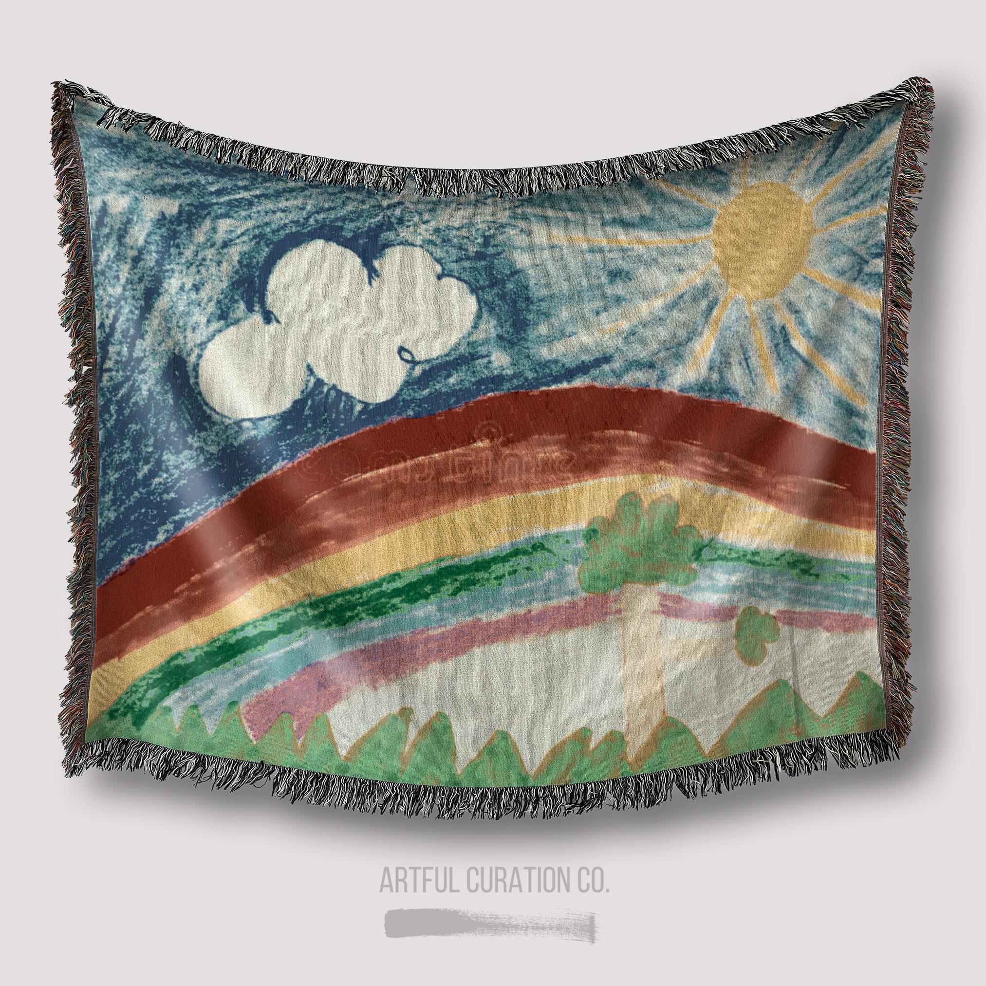 Custom Tapestry Blanket Etsy