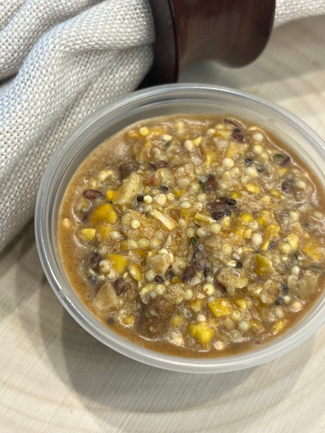 Hermit Crab Calcium Cup Complete Meal Apple & Peanut Butter Etsy