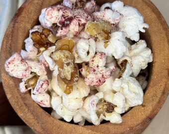 Acai Berry & Fuji Apple, Walnut Popcorn with Duck Fat Treat for Hermit Crabs