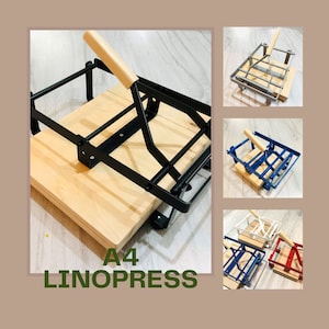 Pressa per linoleum A4, pressa per stampa a blocchi, macchina per stampaggio linoleum, macchina per stampaggio, macchina per stampaggio linoleum, macchina per stampaggio a stampa, pressa a leva