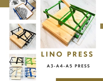 A3,A4,A5 Lever Press, Block Printing Press Lino Press Machine,Press Machine , Linocut Press Machine, Print Press Machine