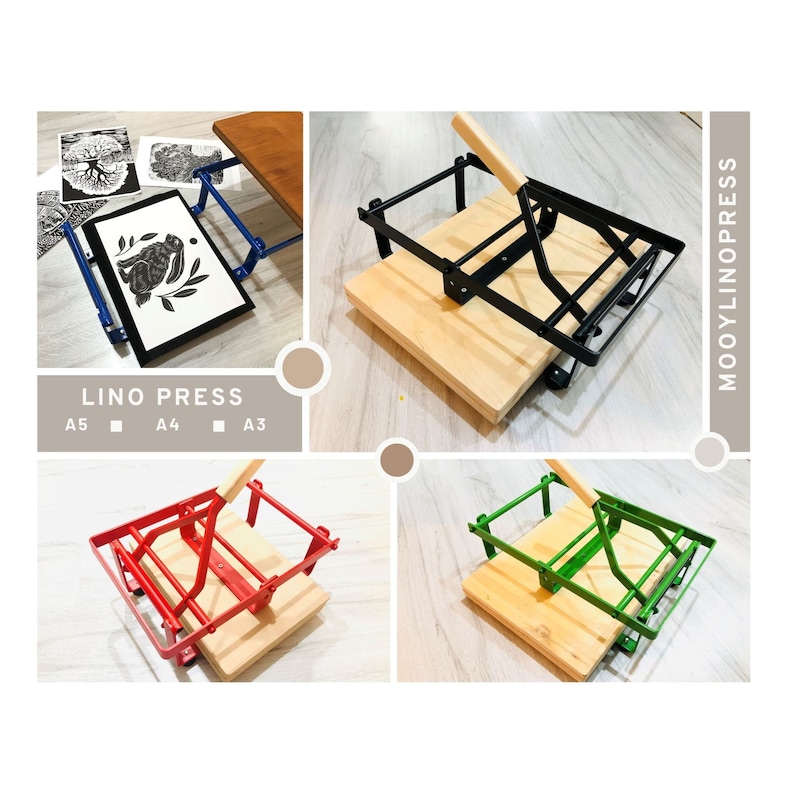 A3,A4 ,A5 Lever Press, Block Printing Press Lino Press Machine,press