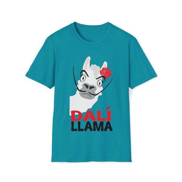 Dali Llama Unisex Softstyle T-Shirt