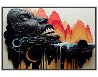 Agape: Museum-Quality Matte Paper Metal Framed Poster