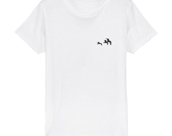 Gulls - Organic Kids Crewneck T-shirt