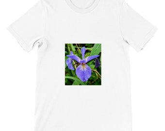 IRIS - Premium unisex T-shirt met ronde hals
