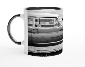 Coffee Caddy -  A Classic Coffee Transport - Inside Ceramic Black