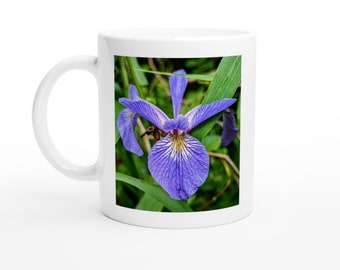 IRIS - White 11oz Ceramic Mug