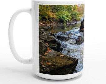 The Brook - White 15oz Ceramic Mug