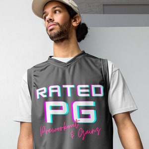 Recycled unisex basketball jersey