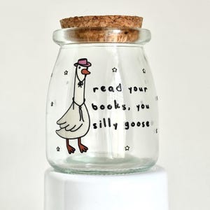 TBR Jar For Book Lovers Gift Idea Silly Goose Funny TBR Jar