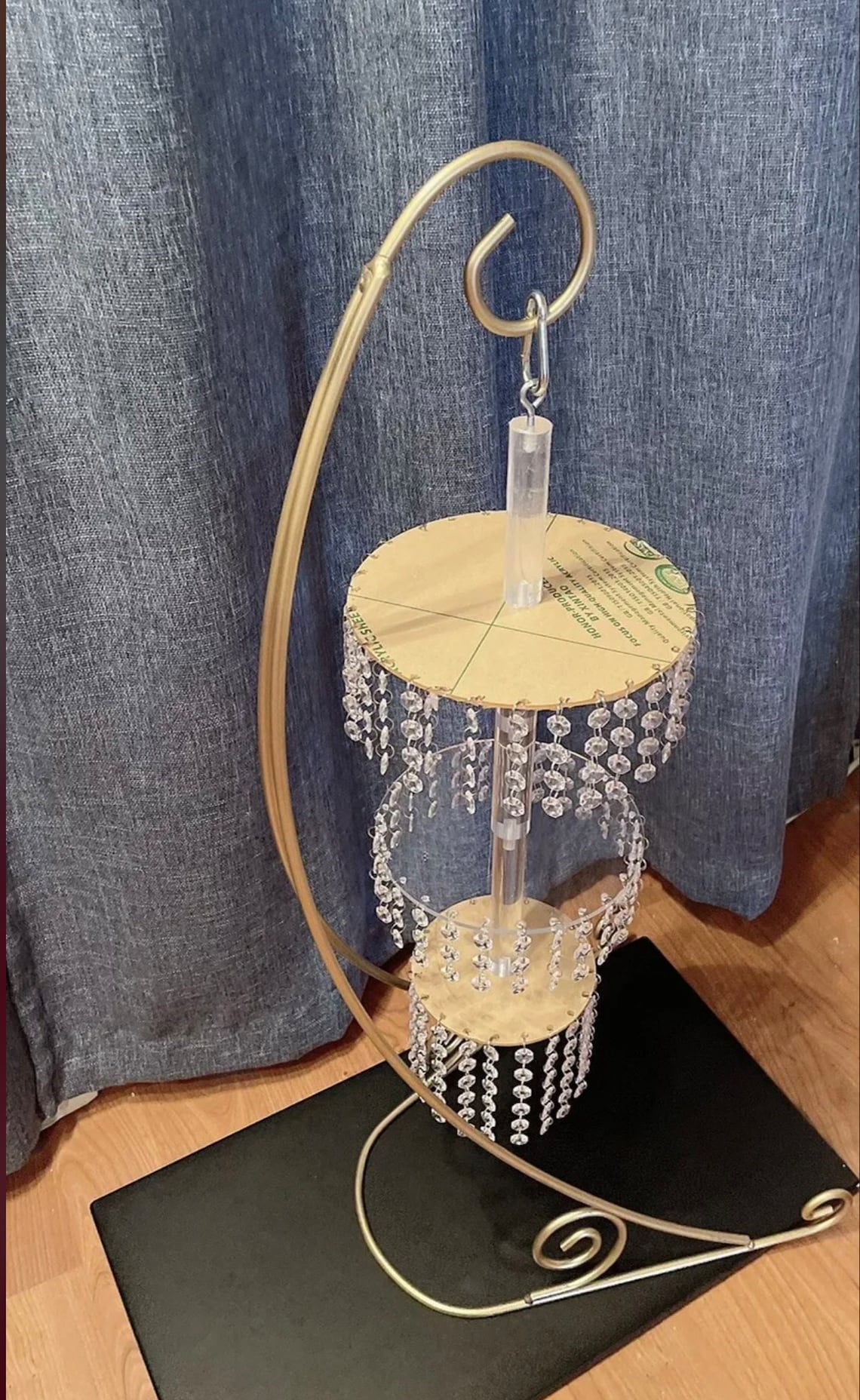 Hanging Cake Stand floating Cake Stand Etsy