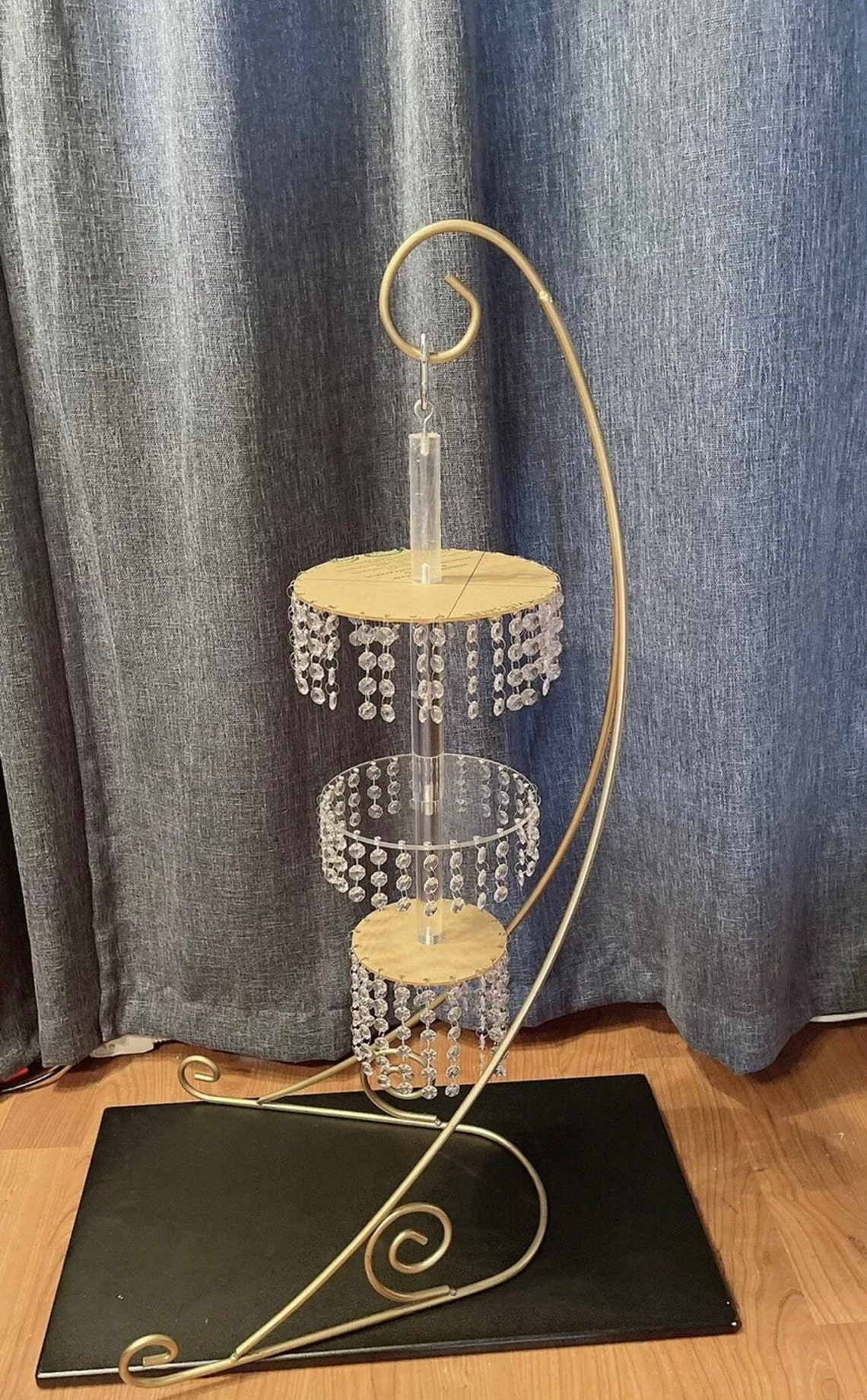 Hanging Cake Stand floating Cake Stand Etsy