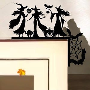 Witches Corner Topper: Witch Halloween Decor