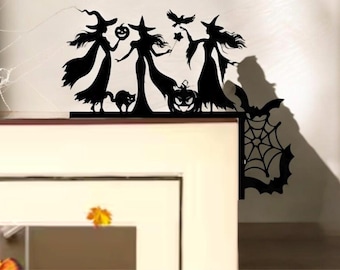 Witches Corner Topper: Witch Halloween Decor