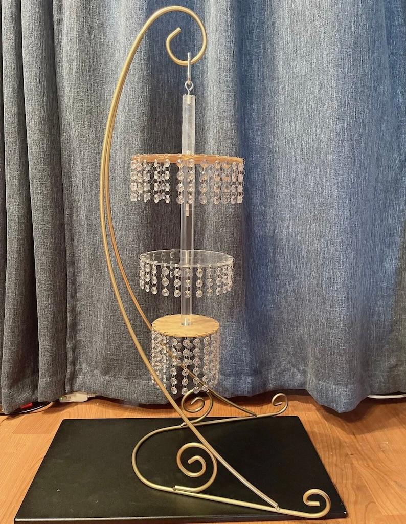 Hanging Cake Stand floating Cake Stand Etsy