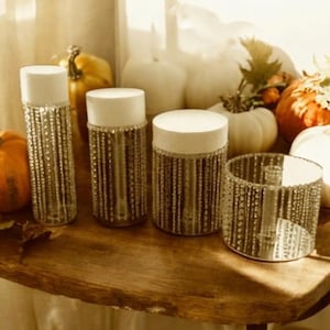 Cascading Crystal Cake stands With Light
