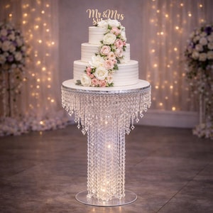 Crystal Cake Table | Chandelier Cake Stand