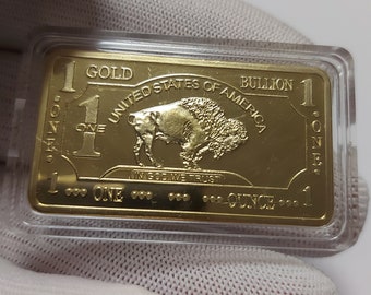 1 oz gold bar