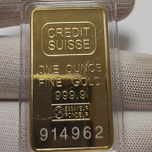 1 oz gold bar