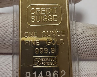 1 oz gold bar