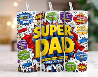 Fathers Day Tumbler Wrap, Gift for Dad PNG, Best dad ever, Daddy, Dada,20oz Skinny Tumbler Sublimation Design, Best Dad Ever Tumbler
