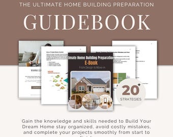 Home Building Guide PDF | New Construction & Renovation (Digital Download)