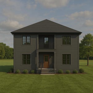House Plan | 4 Bedroom & 3.5 Bathroom Floor Plan | Duplex House Blueprint | 1330 SQFT