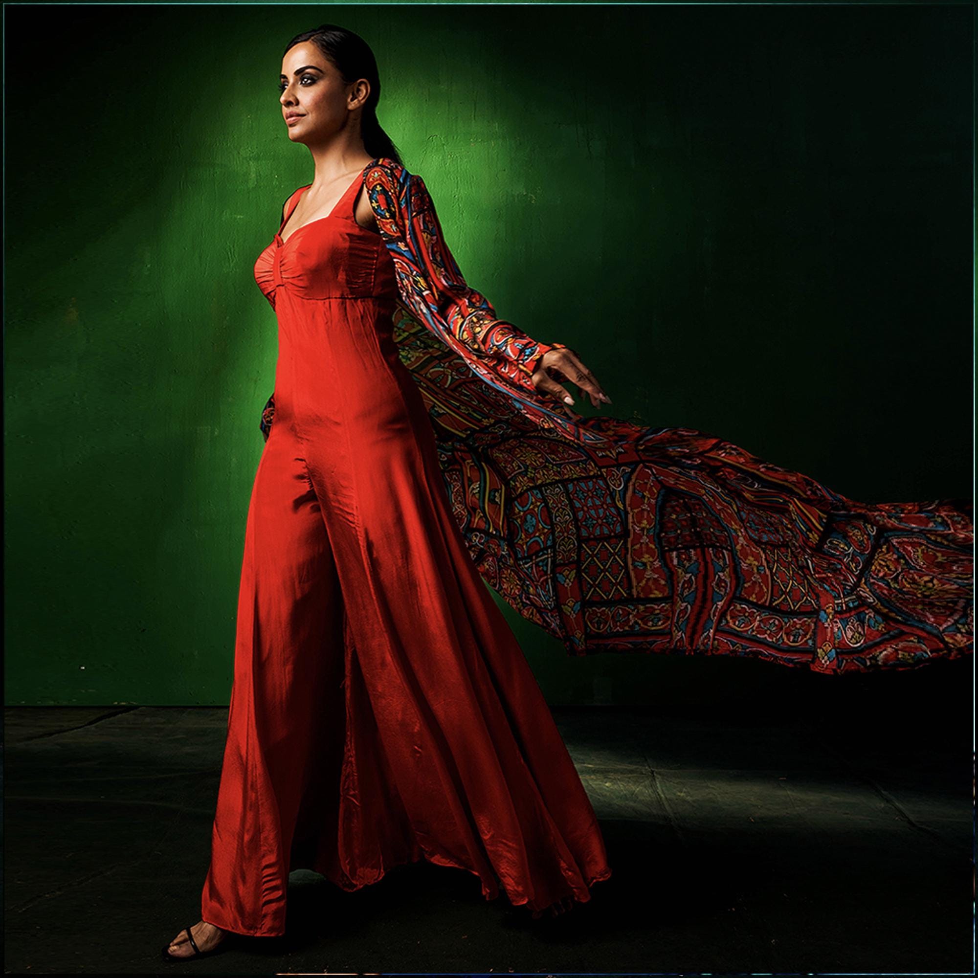 Jumpsuit saree gown sale