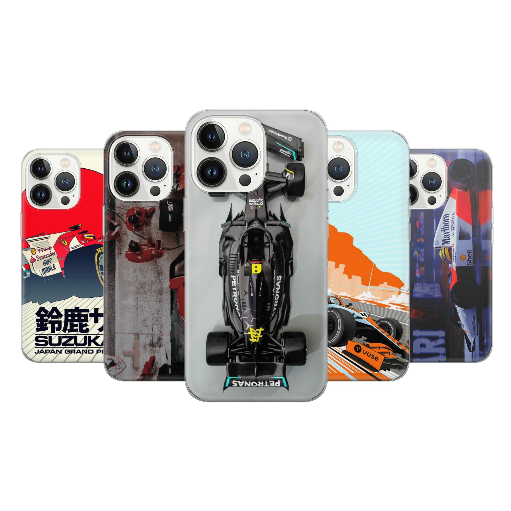 Formula 1 Phone Case Racing Cars Cover Fit for iPhone 14 Pro Etsy