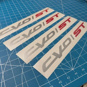 HD Vinyl Decal Sticker CVO / ST – Custom Sizing & 55+ Colors
