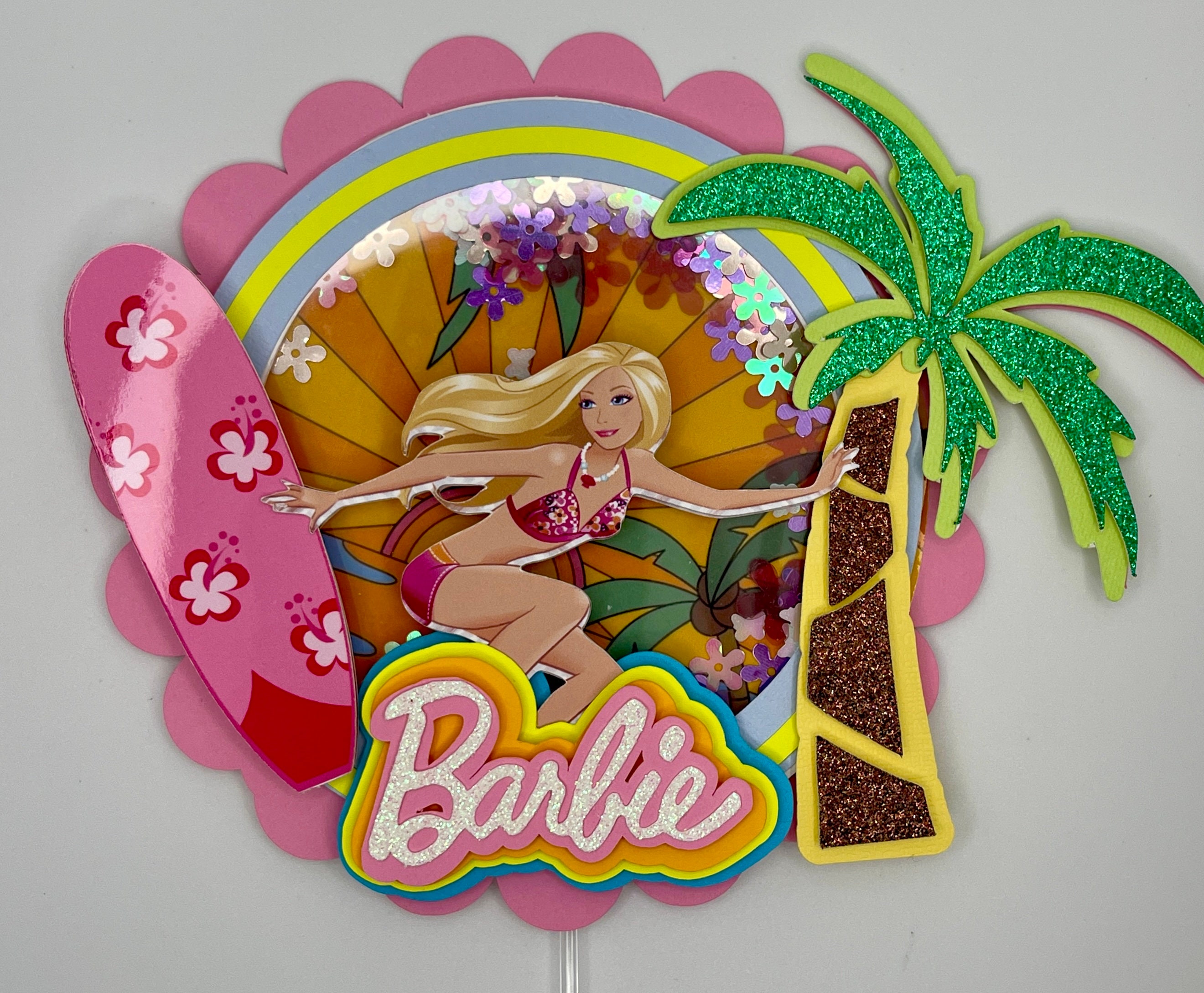 Malibu Cake Topper - Etsy