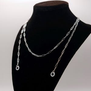 Collar de acero inoxidable con tapón para los oídos: protección auditiva para festivales rave, clip fino, moda de DJ, música dance