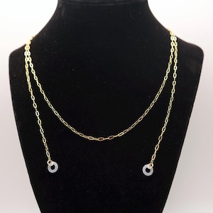 24K Tiny Gold Earplug Necklace | Festival Jewelry for Loop or Eargasm | Rave Wear | DJ Fashion | Gold Plated Stainless Steel