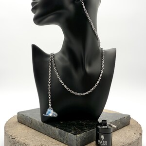 Bass Chains Cable Chain Stainless Steel Earplug Necklace