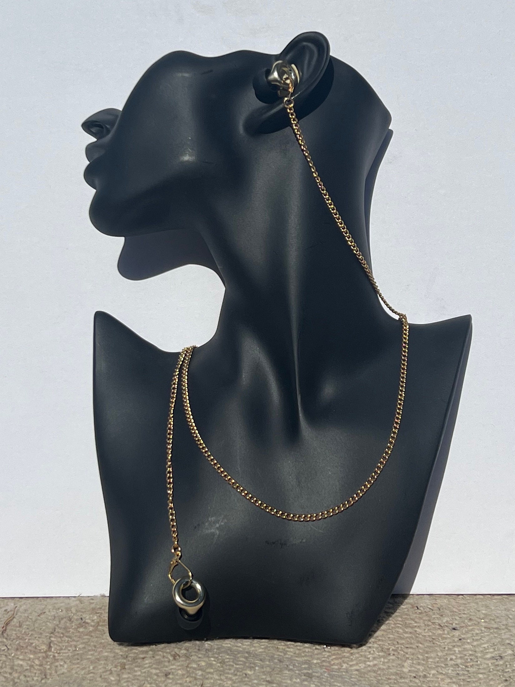 Waterproof Gold Chain Loop Earplug Chain for Festivals Live Etsy