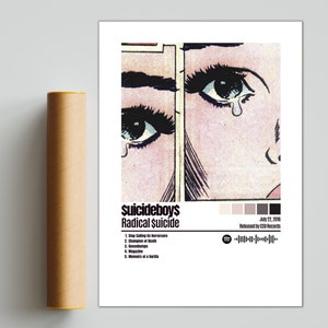 Suicideboys Poster | Radical Suicide Poster | Album Cover Poster / Poster Print Wall Art, Custom Poster