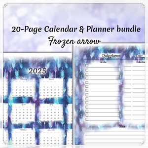 Happy Planner Seiten, Wochenplaner Einlagen für Happy Planner, Jahreskalender, Big Mini A4 A5 Letter, Hoch- und Querformat, Wichtige Termine