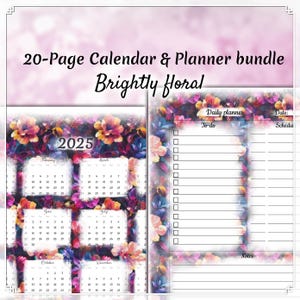 Happy Planner Seiten, Wochenplaner Einlagen für Happy Planner, Jahreskalender, Big Mini A4 A5 Letter, Hoch- und Querformat, Wichtige Termine