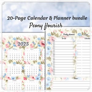Happy Planner Seiten, Wochenplaner Einlagen für Happy Planner, Jahreskalender, Big Mini A4 A5 Letter, Hoch- und Querformat, Wichtige Termine