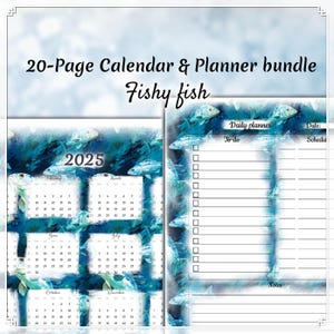 Happy Planner Seiten, Wochenplaner Einlagen für Happy Planner, Jahreskalender, Big Mini A4 A5 Letter, Hoch- und Querformat, Wichtige Termine