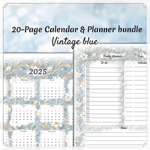 Happy Planner Seiten, Wochenplaner Einlagen für Happy Planner, Jahreskalender, Big Mini A4 A5 Letter, Hoch- und Querformat, Wichtige Termine