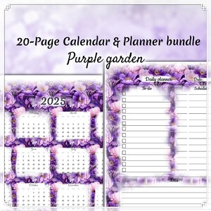 Happy Planner Seiten, Wochenplaner Einlagen für Happy Planner, Jahreskalender, Big Mini A4 A5 Letter, Hoch- und Querformat, Wichtige Termine