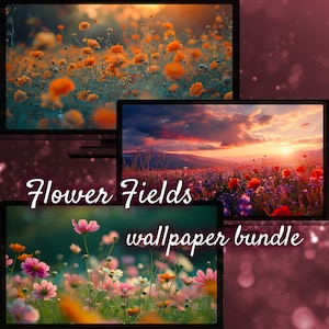 Floral Desktop Background, Beautiful Flowers Wallpaper, Spring Nature Wallpaper for Desktop, Aesthetic Desktop Backgrounds, Colorful